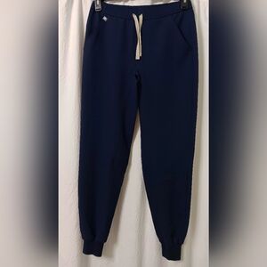 EUC FIGS Zamora High Waisted Jogger in Navy, size XS